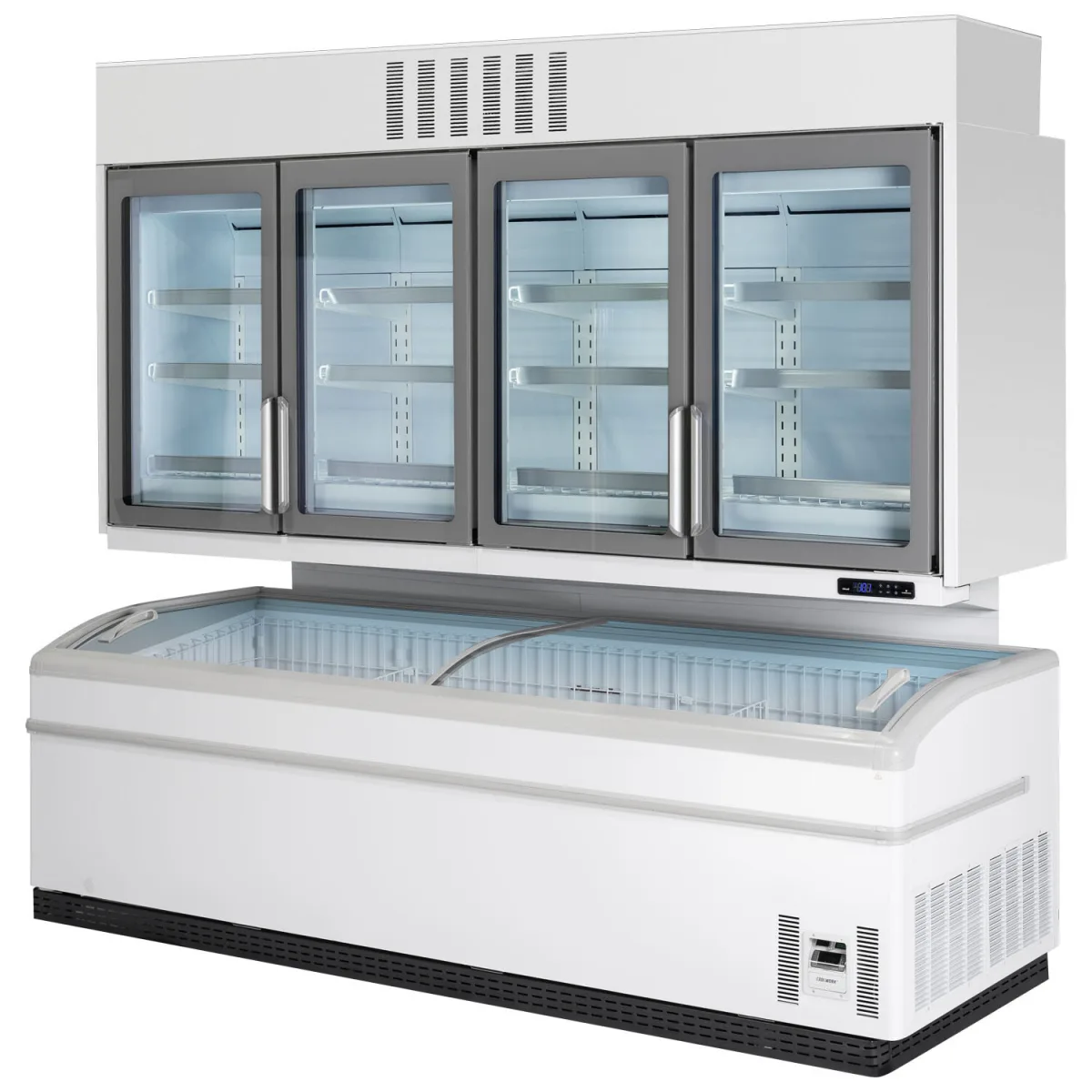 SUPER ARV215DE Panoramic Top Case Freezer