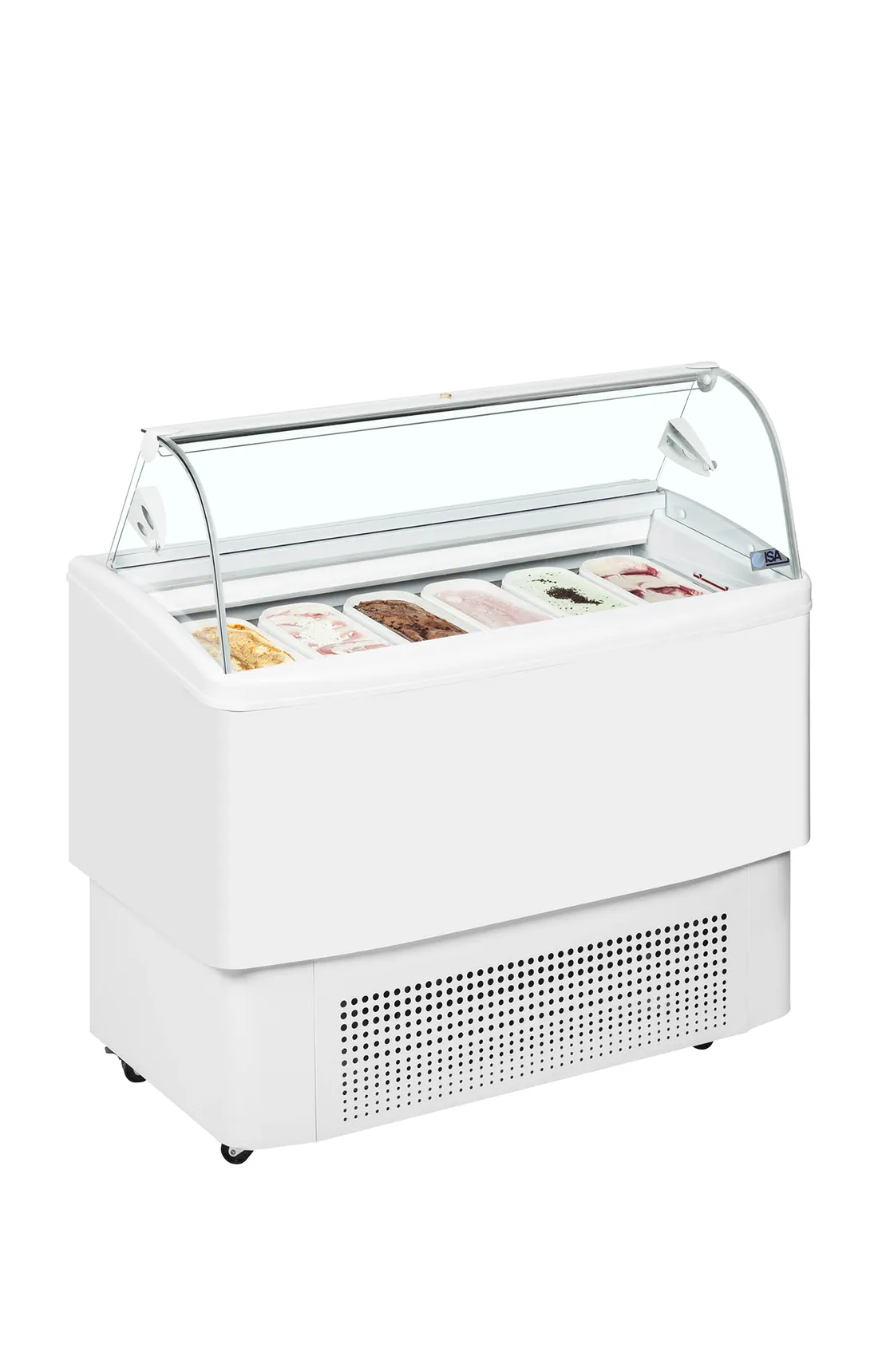 FIJI 6 Ventilated Scoop Ice Cream Display