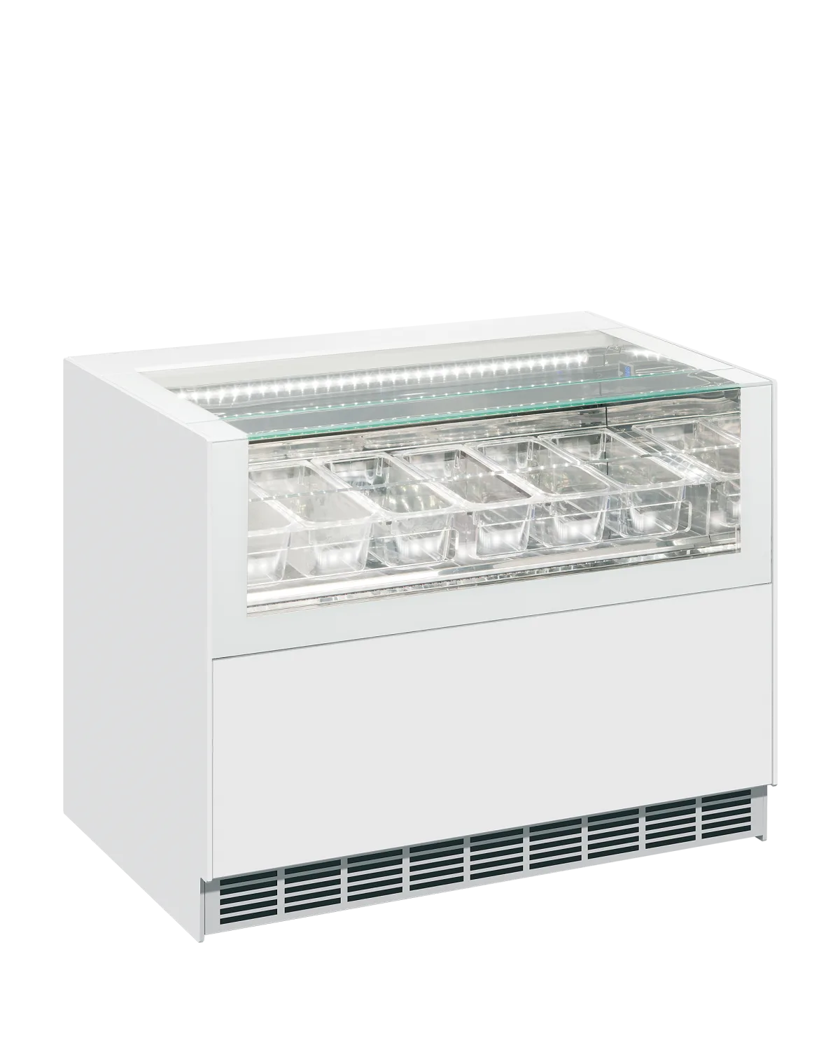 ONESHOW FREE REGULAR Ventilated Scoop Ice Cream Display