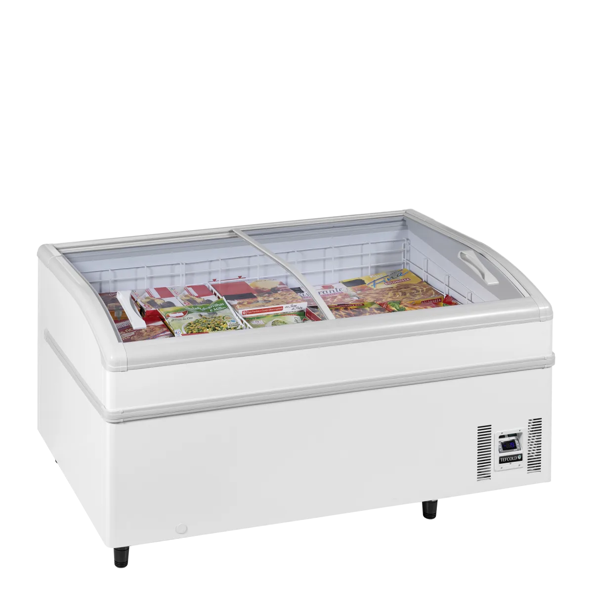 SUPER 150DE White High Vision Supermarket Freezer