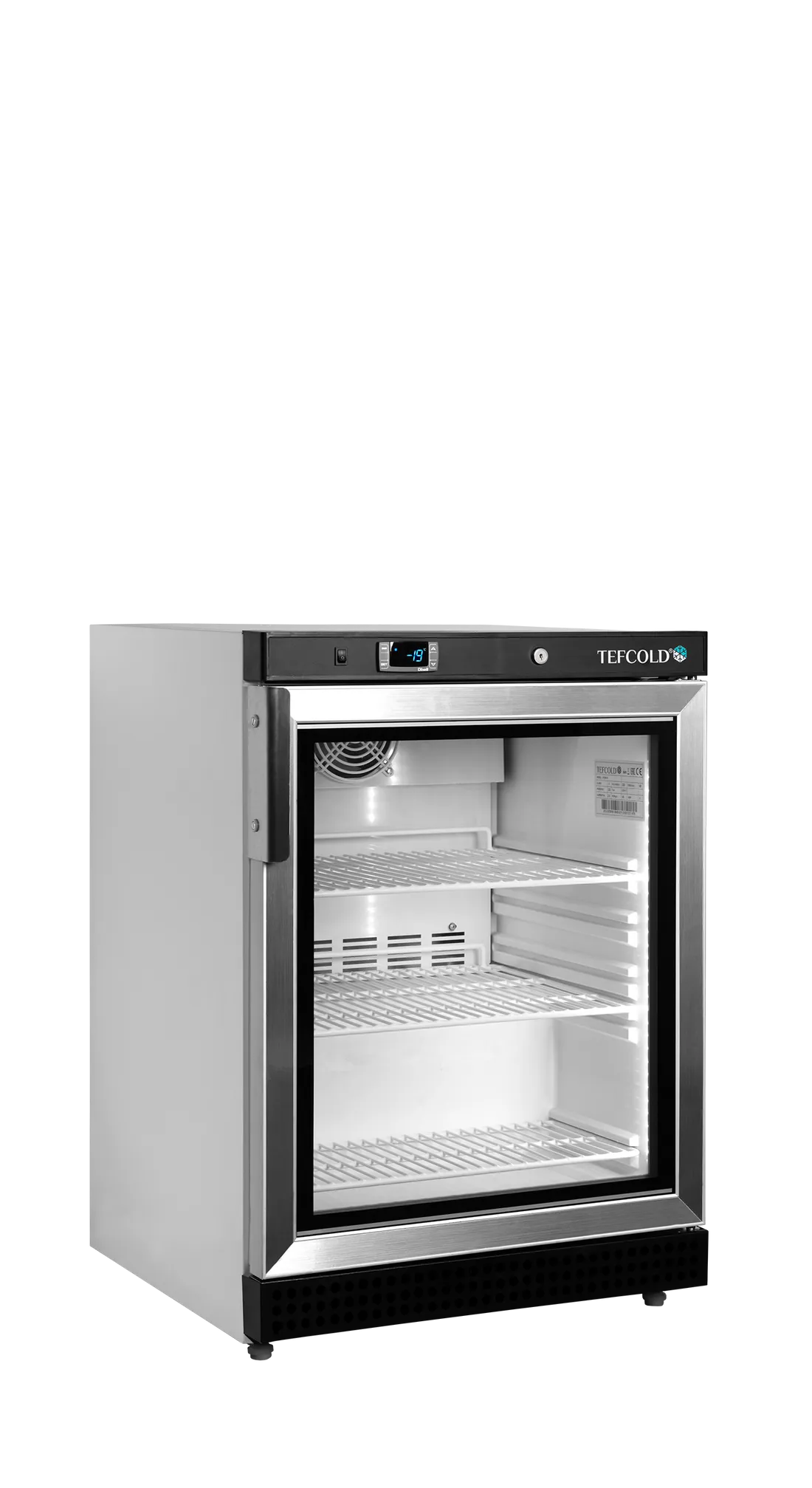 UF200VG Glass Door Display Freezer