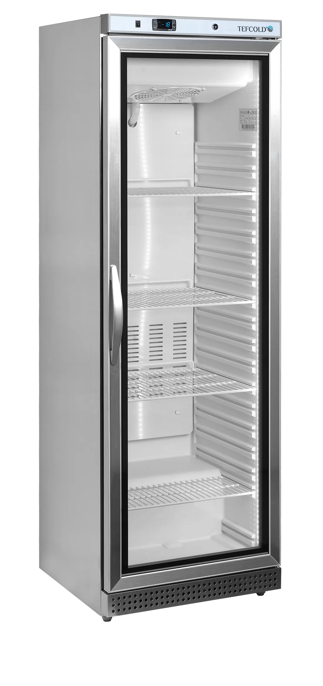 UF400VSG Glass Door Display Freezer
