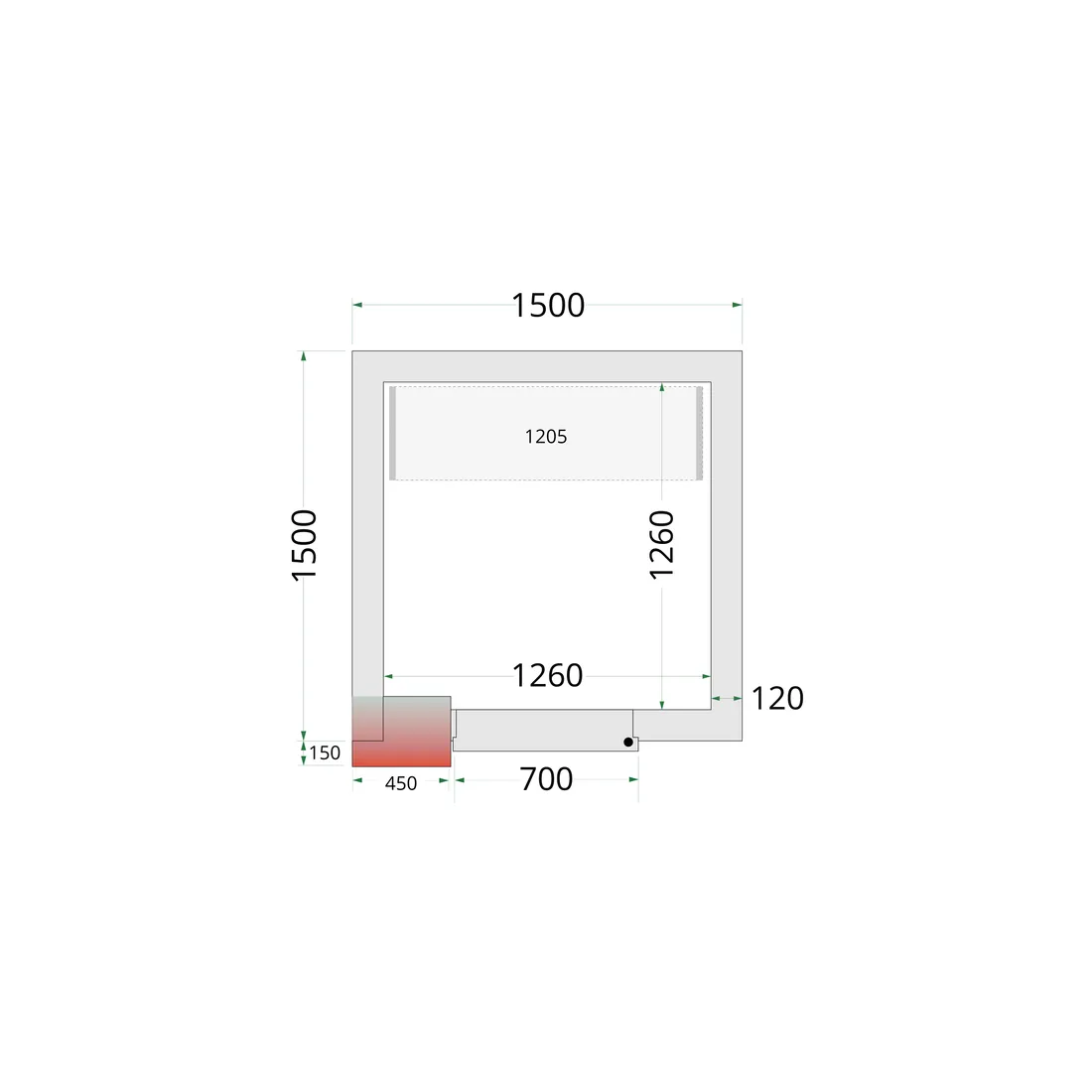 Shelf Rack System Kit CRNF1515