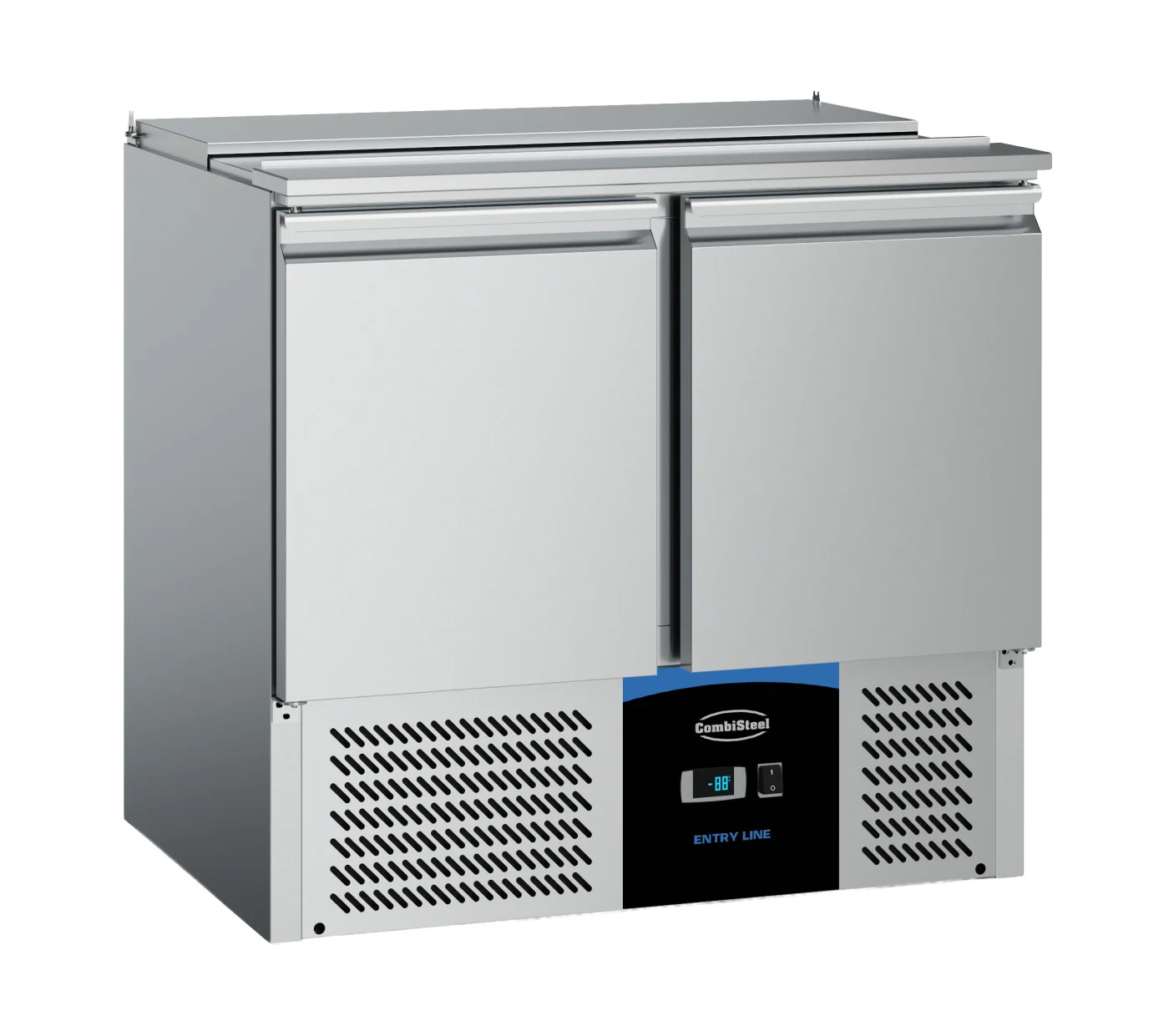 Saladette 2 Doors 2,5x1/1GN Container