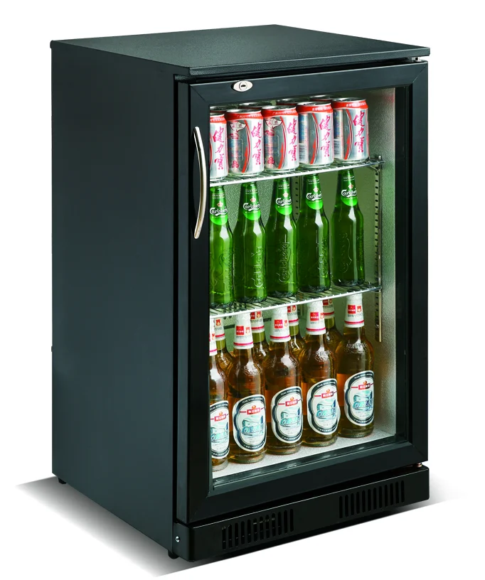 Backbar Cooler Black 1 Door