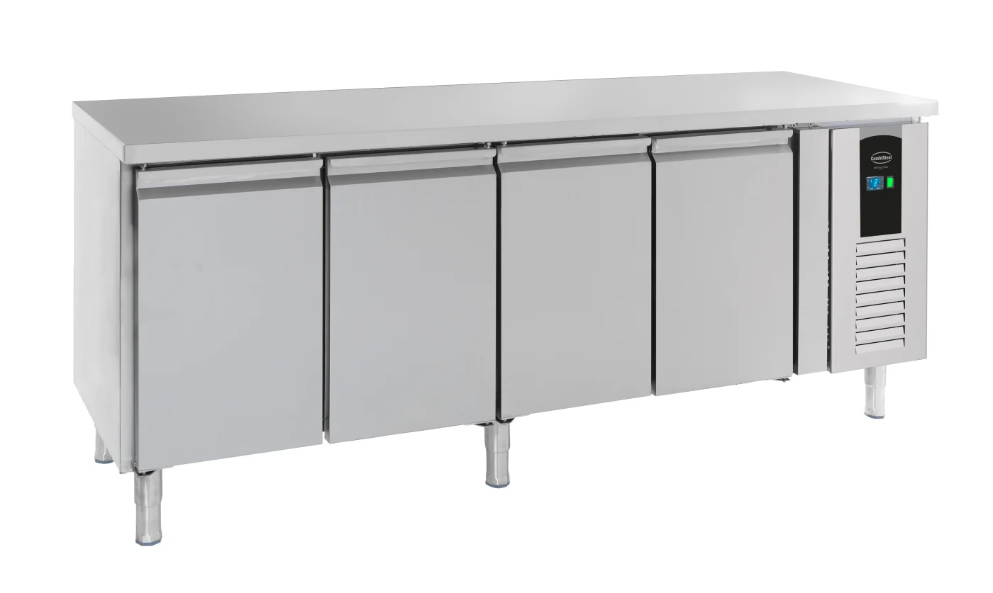Refrigerated Counter 4 Doors Energy Line
