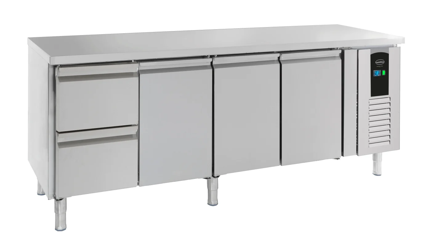 700 Refrigerated Counter 3 Doors And 2 Drawers Energy Line