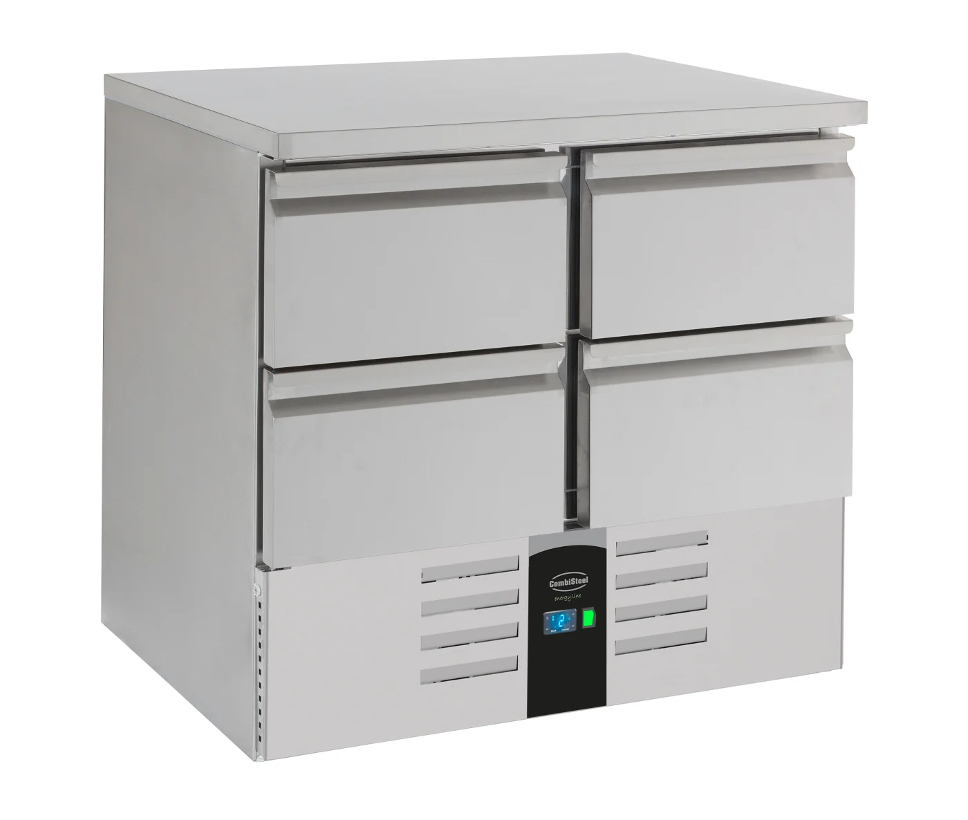Refrigerated Counter 4 Drawers Energy Line Equipped With Evaporator
